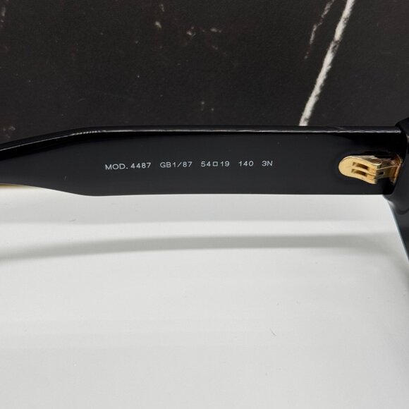 NEW VERSACE VE4487 GB1/87 SUNGLASSES WOMEN BLACK VE4487 GB1/87 EYEWEAR - Picture 8 of 10